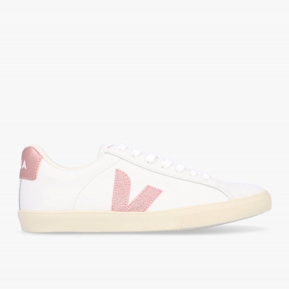 NWOT Veja Campo Low Top Sneakers Extra White Platine